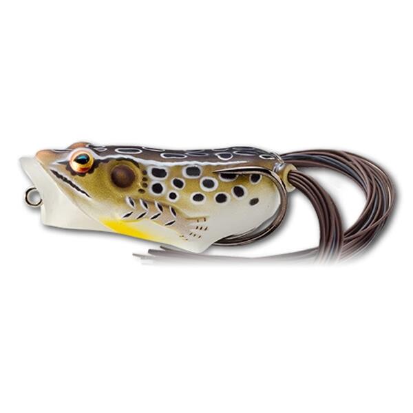 BROASCA LIVE TARGET HOLLOW BODY FROG POPPER 6,5CM/14G TAN/BROWN