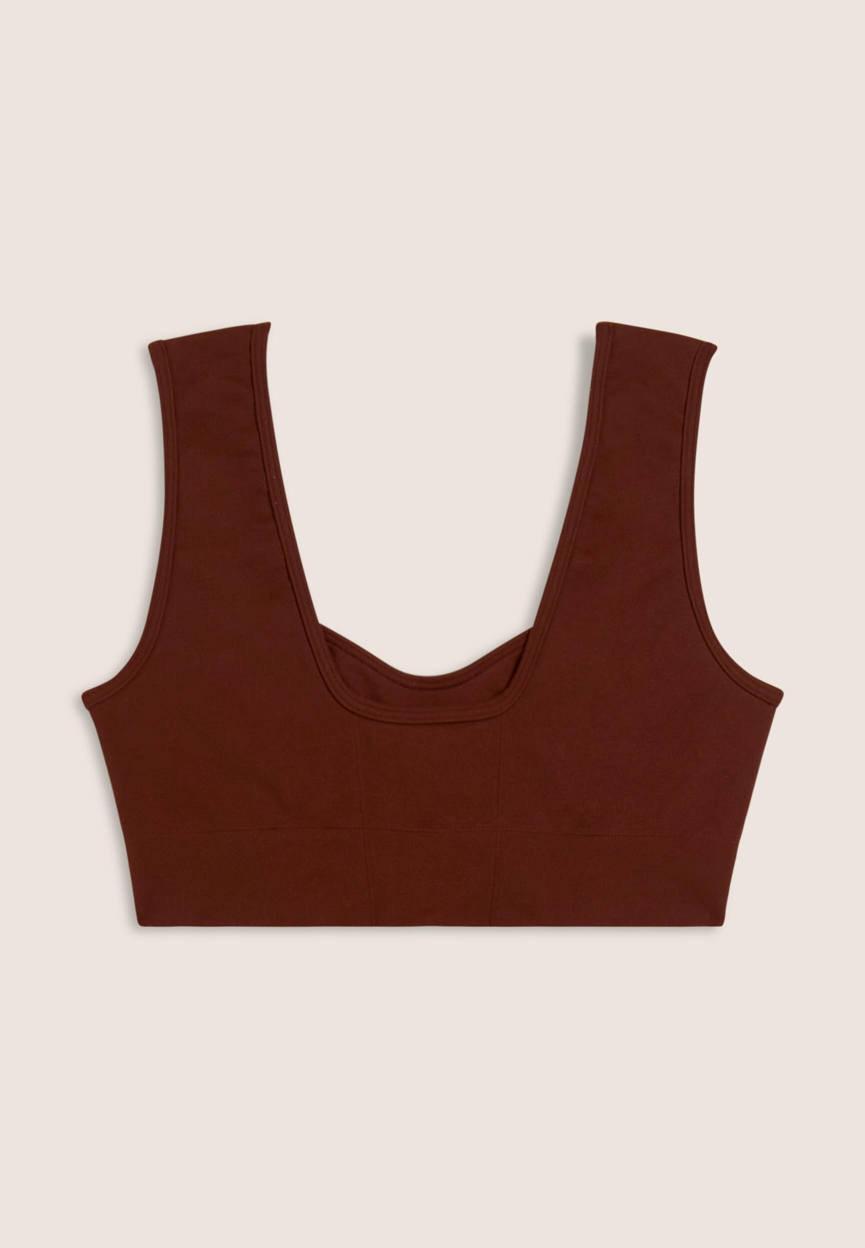 Brassière de sport avec col en forme de cœur, soutien léger 2/3