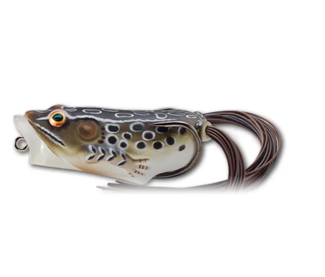 BROASCA LIVE TARGET HOLLOW FROG POPPER 6,5CM/14G BROWN/BLACK