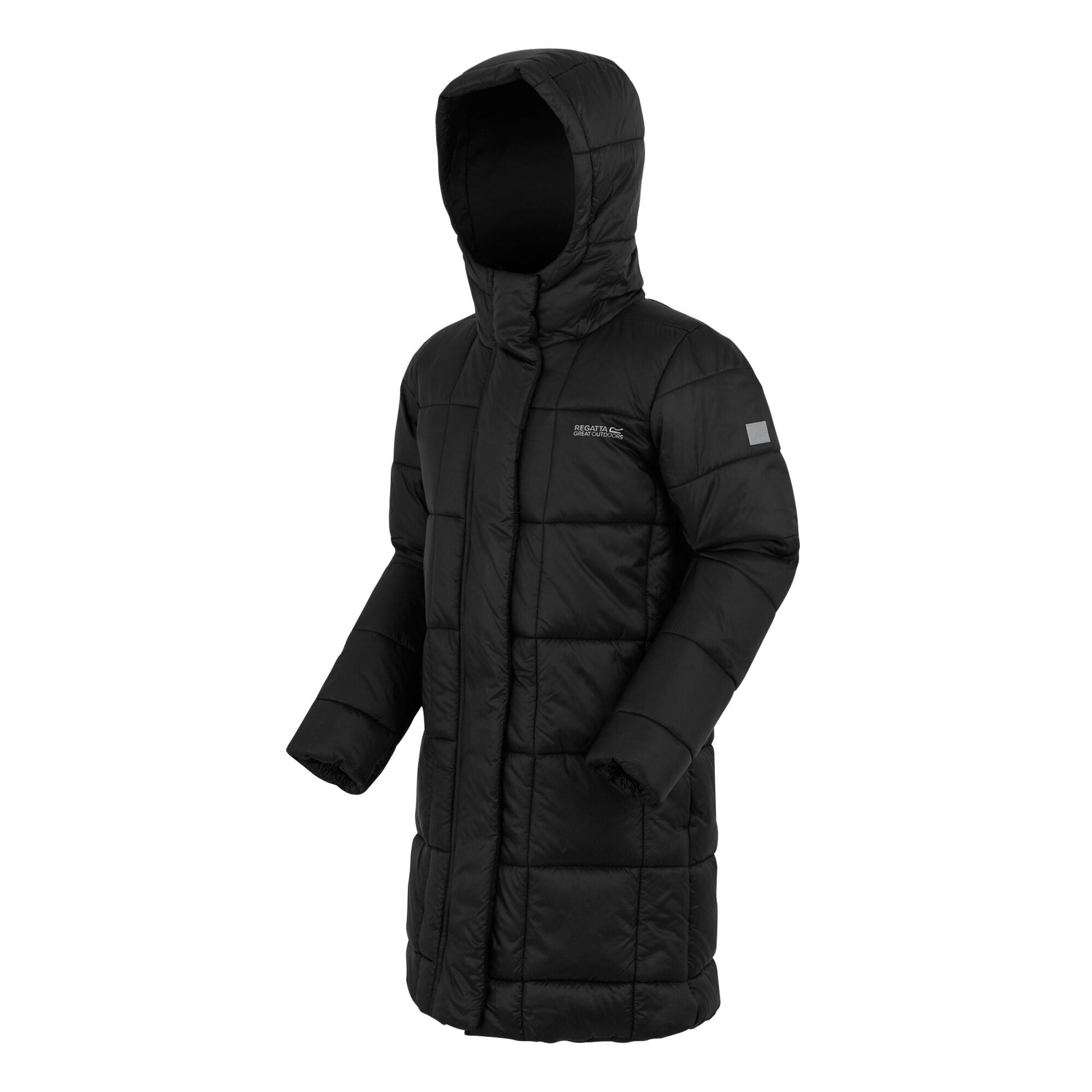 Chaqueta Acolchada Embrie Diseño Acolchado para Niños/Niñas Negro 3/5