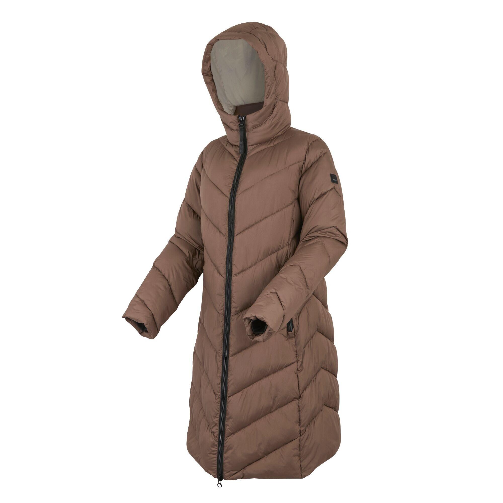 Veste Matelassée ANITA Femme (Marron) 3/5