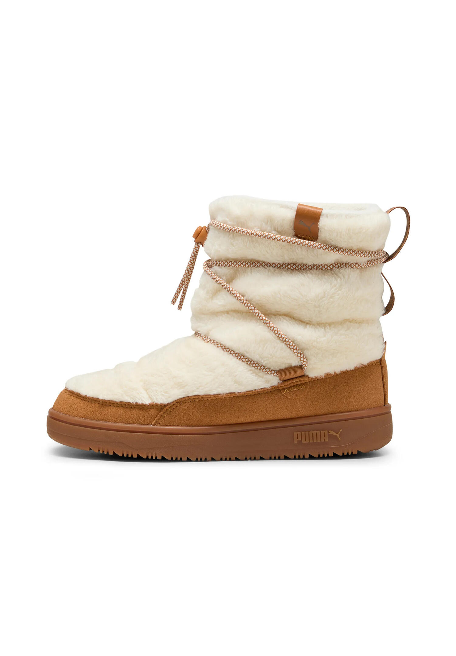 Puma Damen Snowbae Suede WNS Stiefel Winterschuhe 402175 02 Beige 4/7