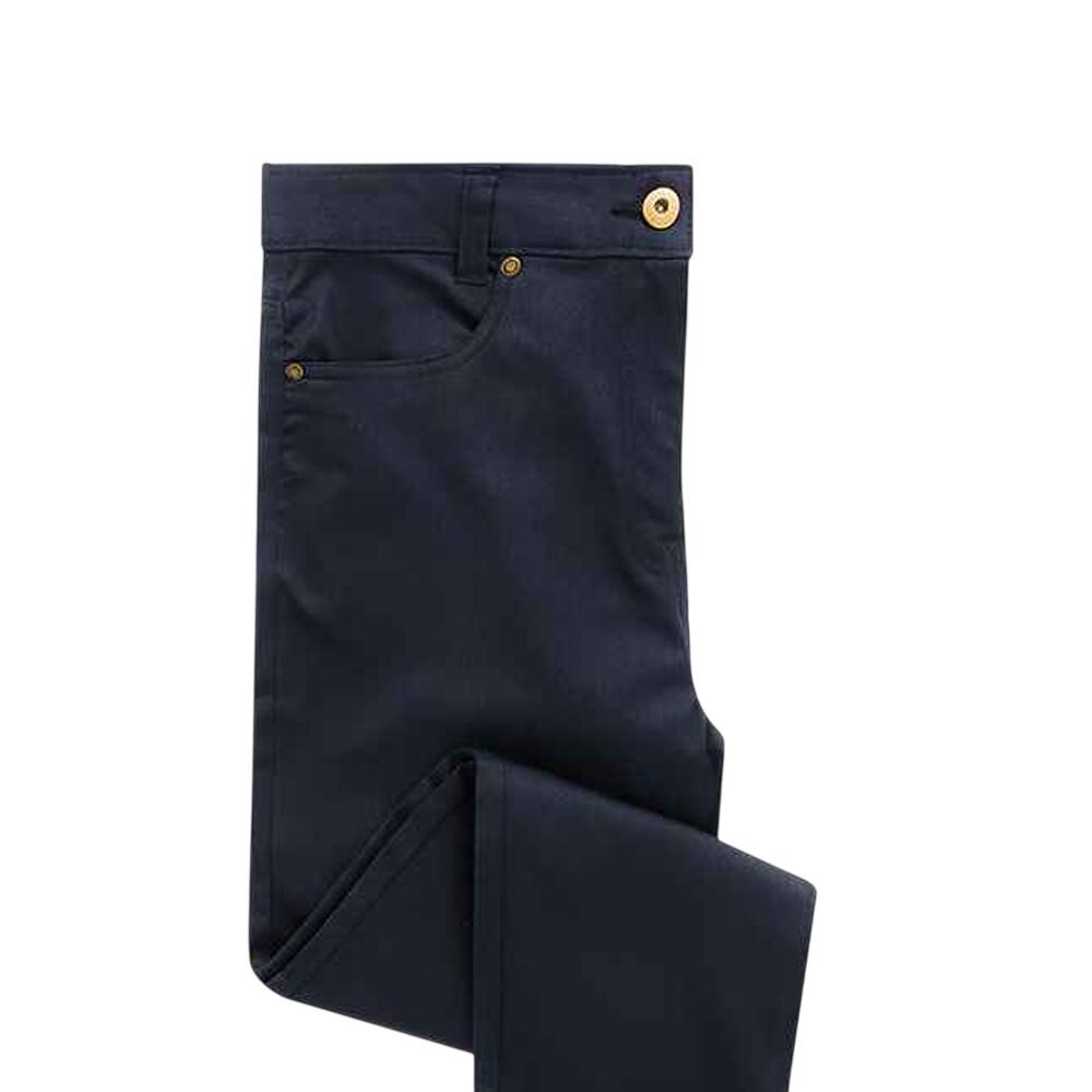 Calças de ganga Performance Look para senhora/senhora (Azul Marinho) 2/4