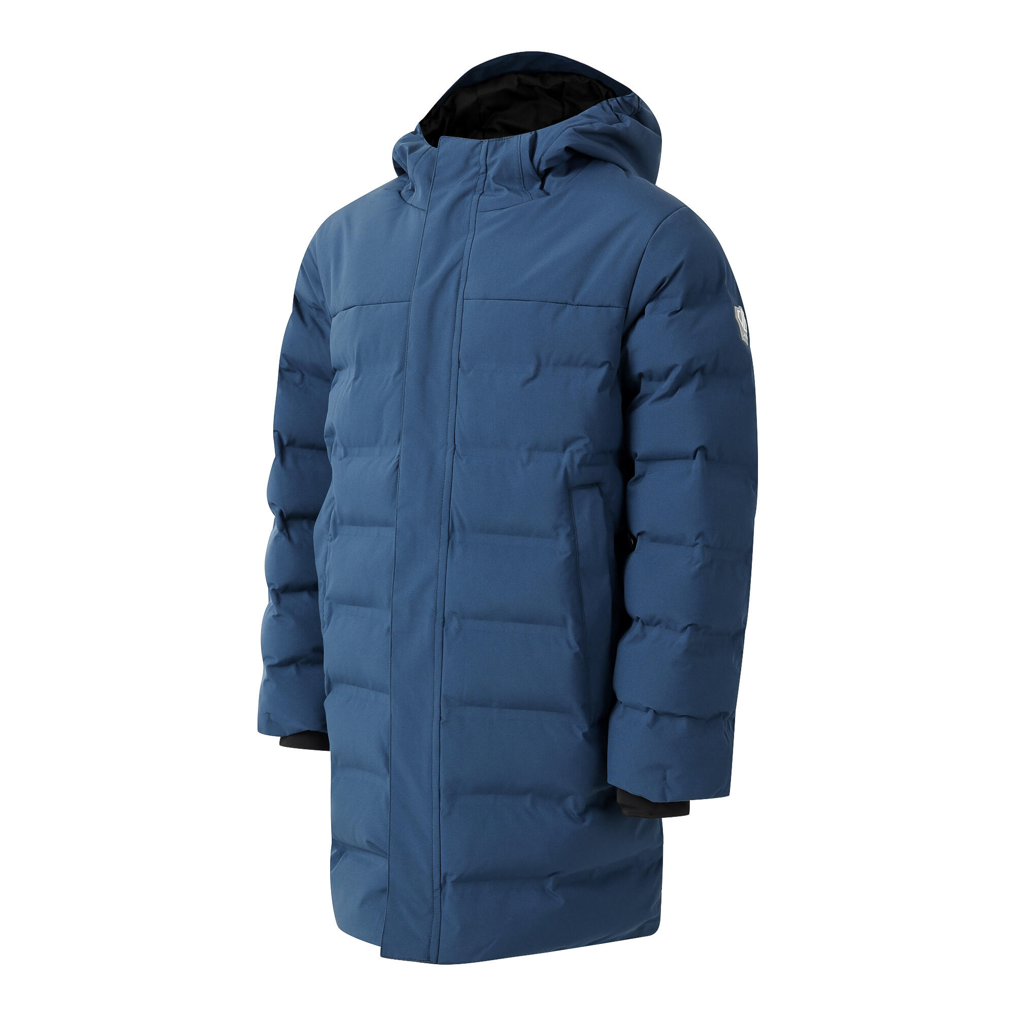 "Wander" Steppjacke für Kinder Dunkel-Jeansblau 3/5