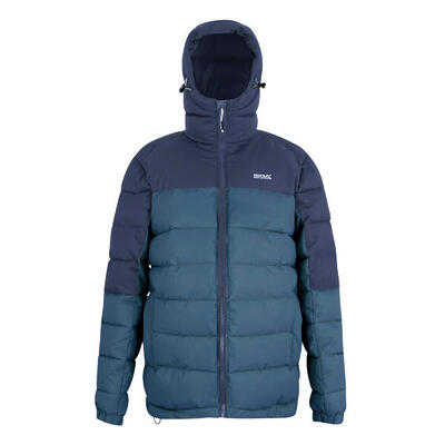Heren aldthorn gewatteerd jack (marineblauw)