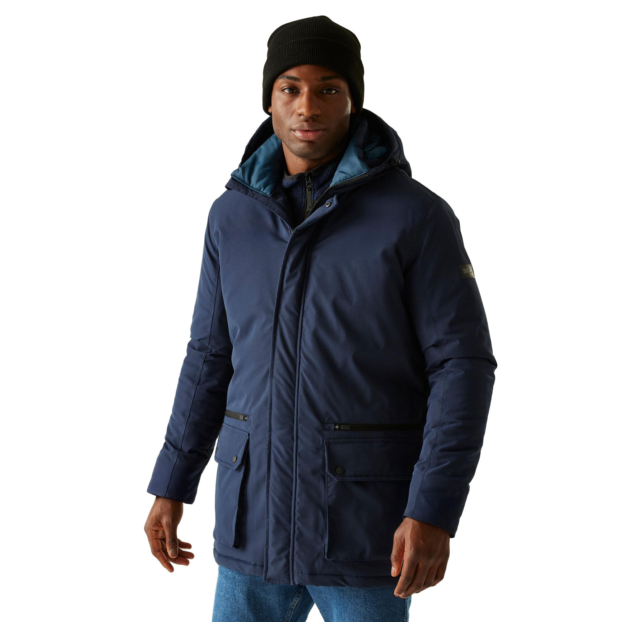 Veste Matelassée RHODO Homme (Bleu Marine) 4/5