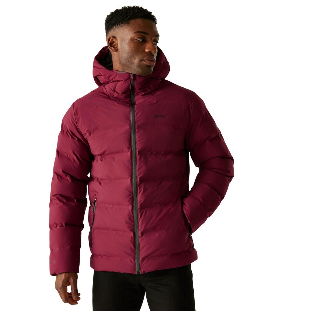 Mens Altoro Thermal Waterproof Jacket (Dark Maroon)