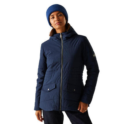 Veste Matelassée AGARA Femme (Marron / Vanille Clair)