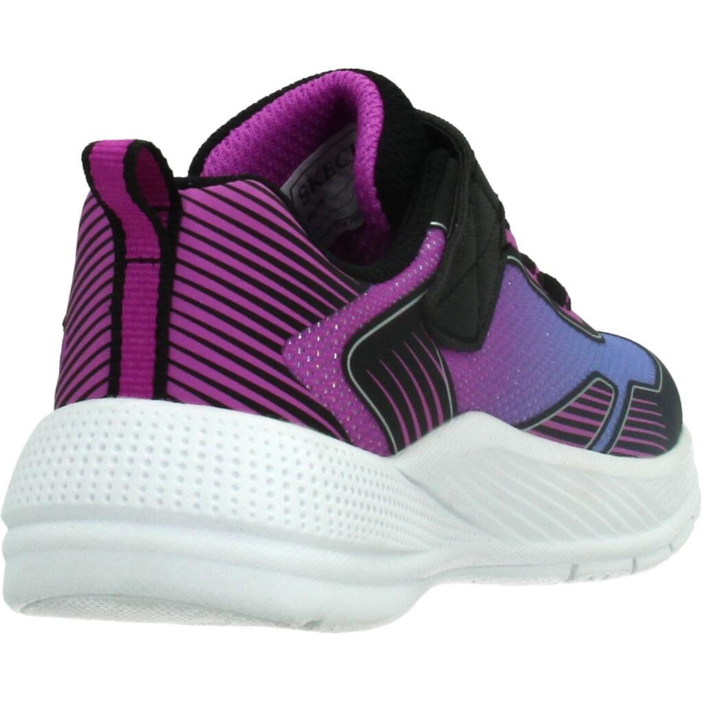 Baskets Skechers Modèle Microspec Advance Oasis Couleur Violet 3/5