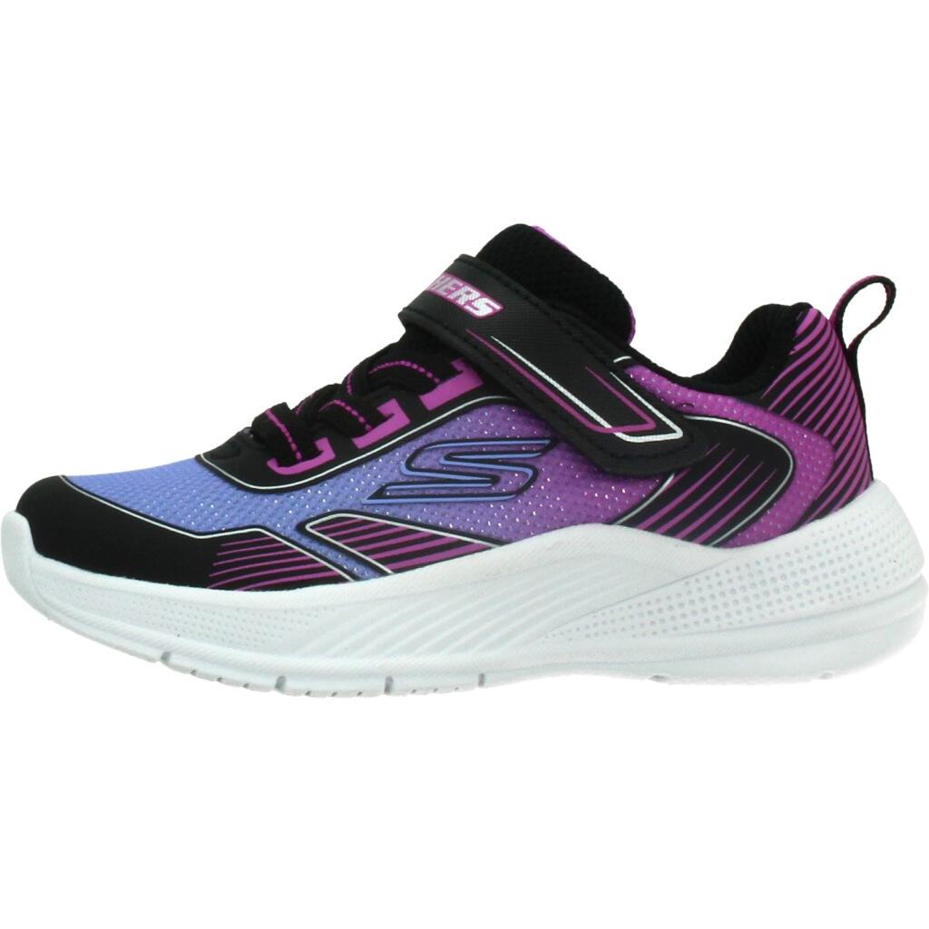 Baskets Skechers Modèle Microspec Advance Oasis Couleur Violet 2/5