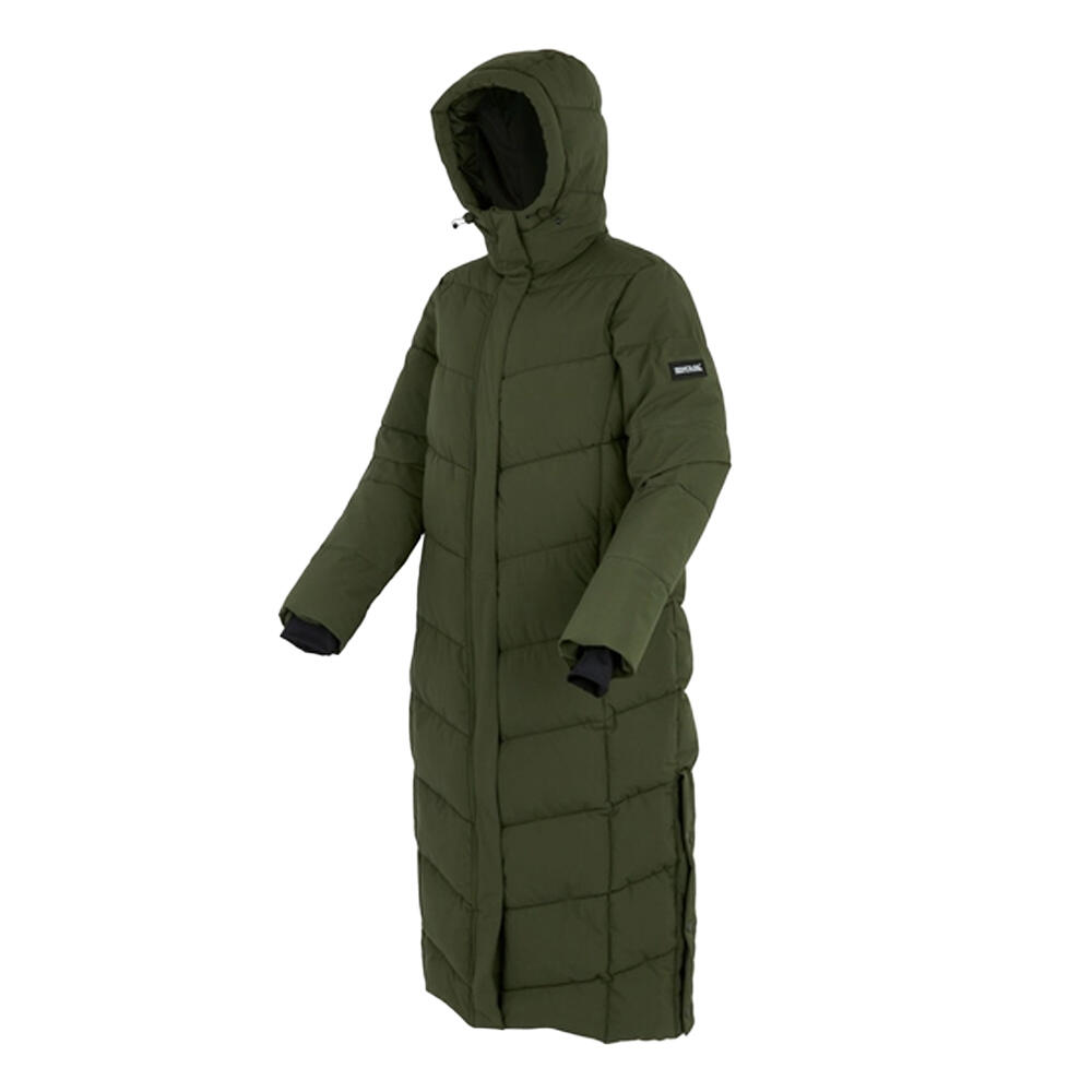 Veste Matelassée ELORIA Femme (Kaki Foncé) 3/5