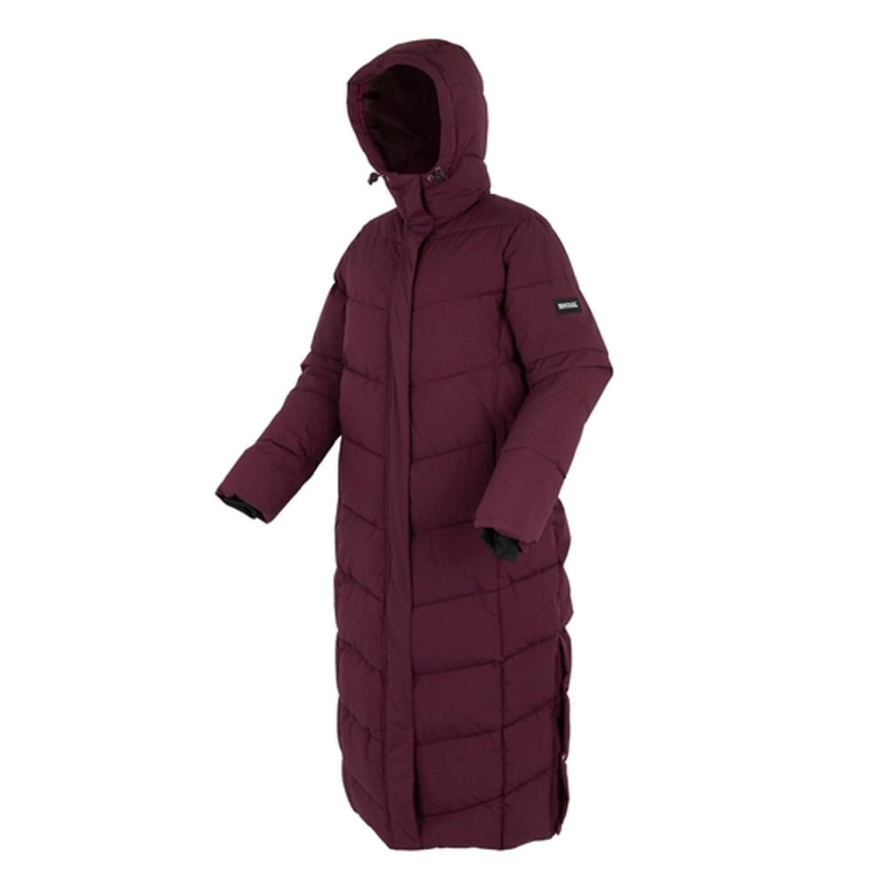 Veste Matelassée ELORIA Femme (Figue) 3/5