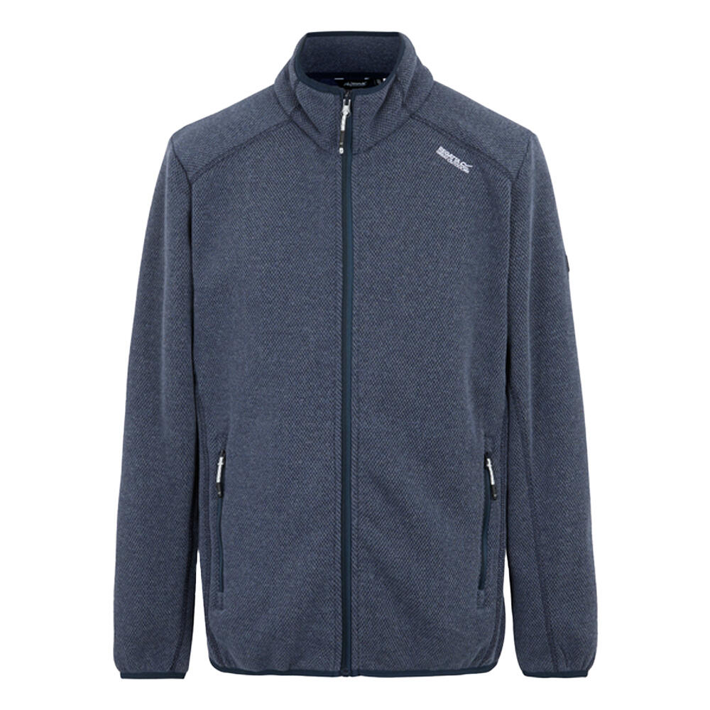 REGATTA Mens Torrens Full Zip Fleece Jacket (Navy)