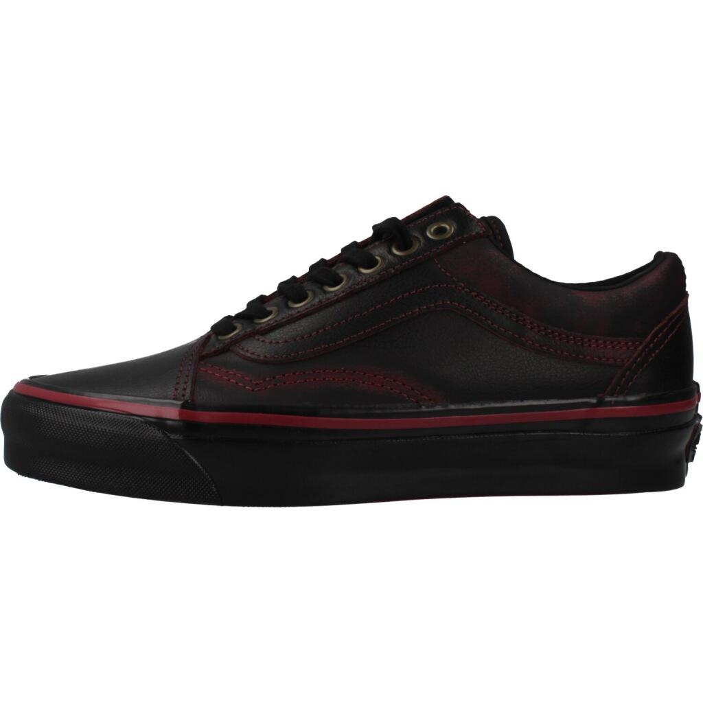 Ténis Vans Modelo Old Skool Leather Cor Preto 2/5