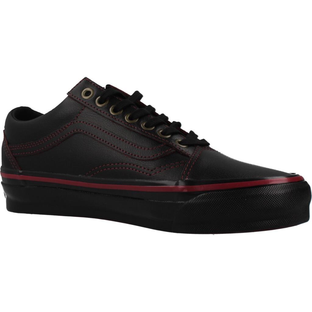 Ténis Vans Modelo Old Skool Leather Cor Preto 5/5