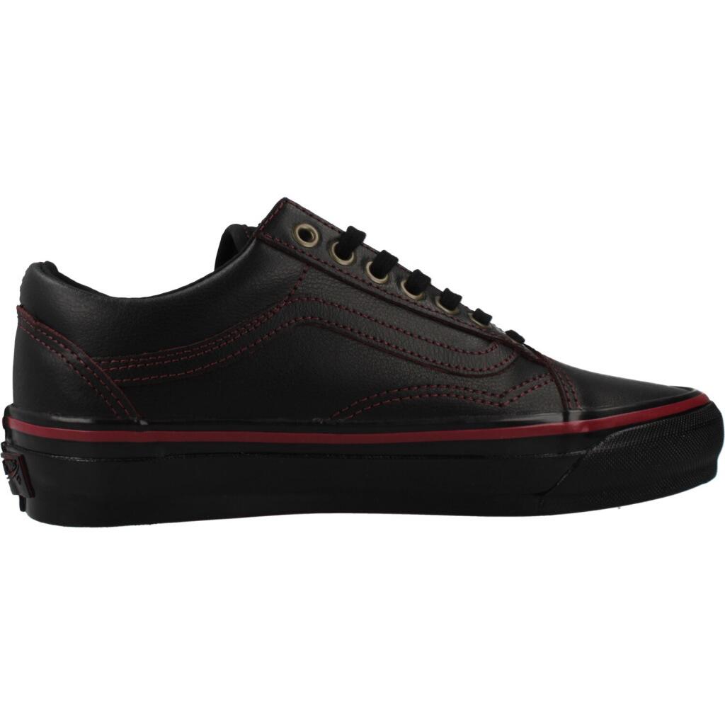 Ténis Vans Modelo Old Skool Leather Cor Preto 4/5