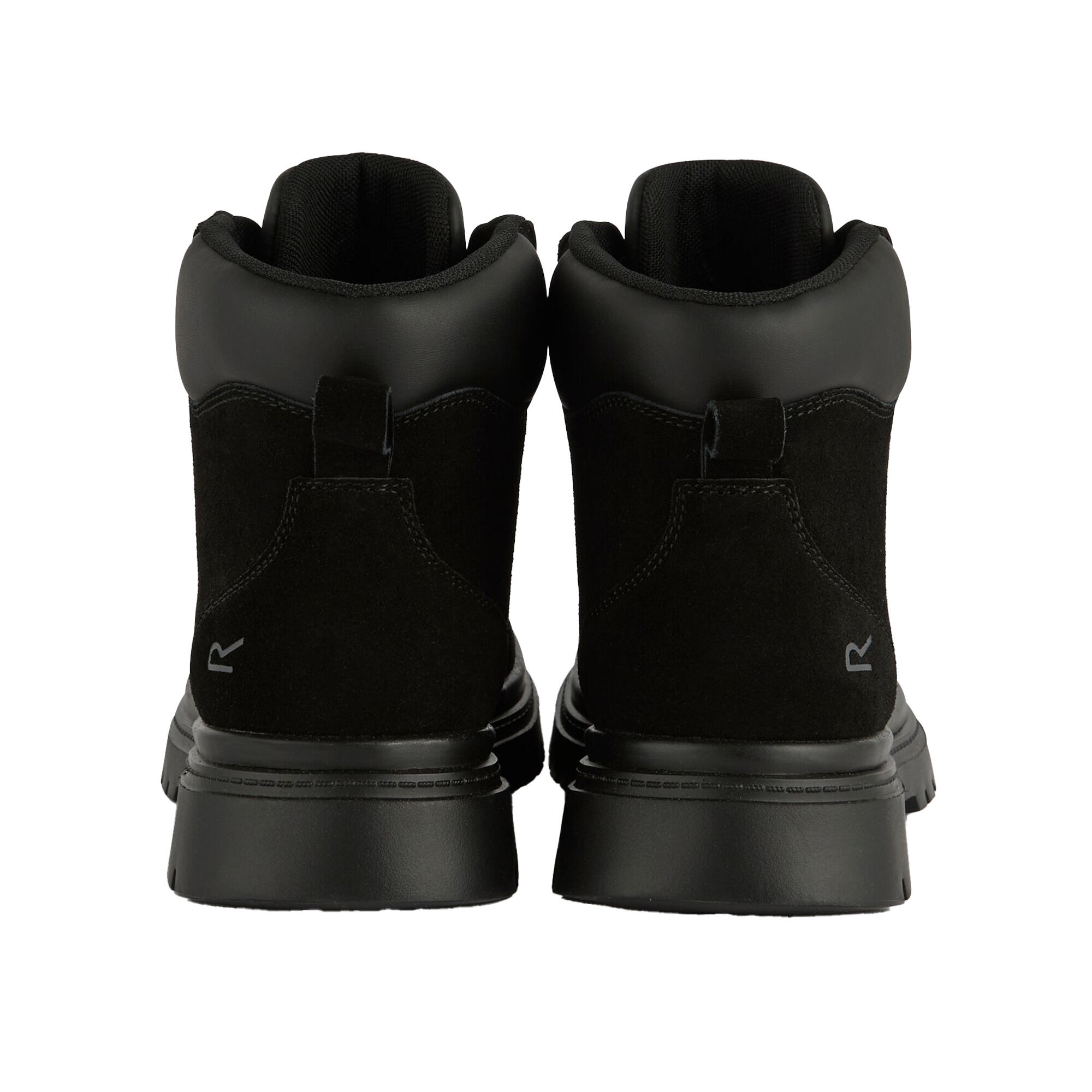 Womens/Ladies Whinton Suede Boots (Black) 2/5