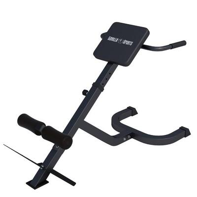 Hyperextensie bank - rugtrainer - roman chair - zwart
