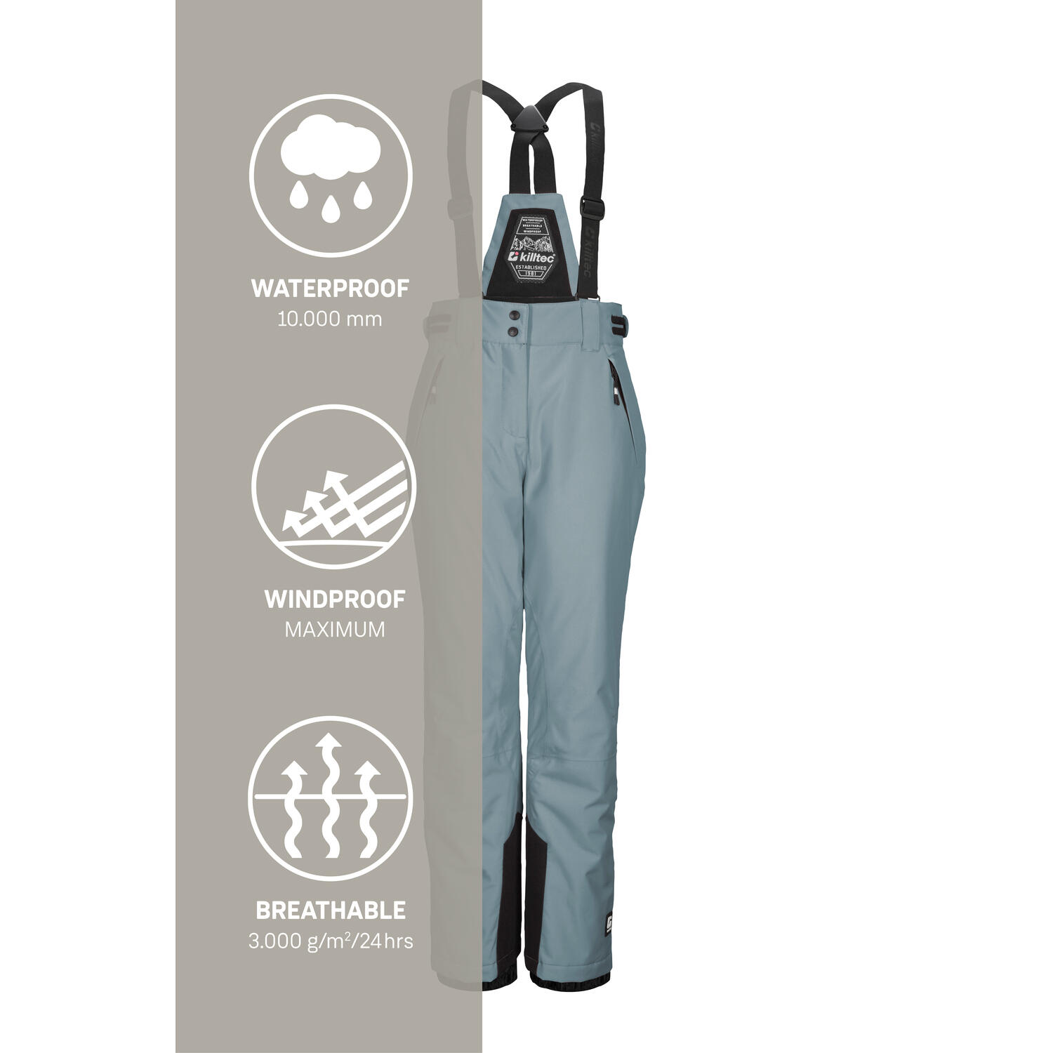 Kinder Skihose KSW 213 GRLS SKI PNTS 6/6