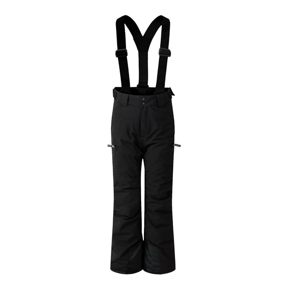 Childrens/Kids Pow II Waterproof Ski Trousers (Black)