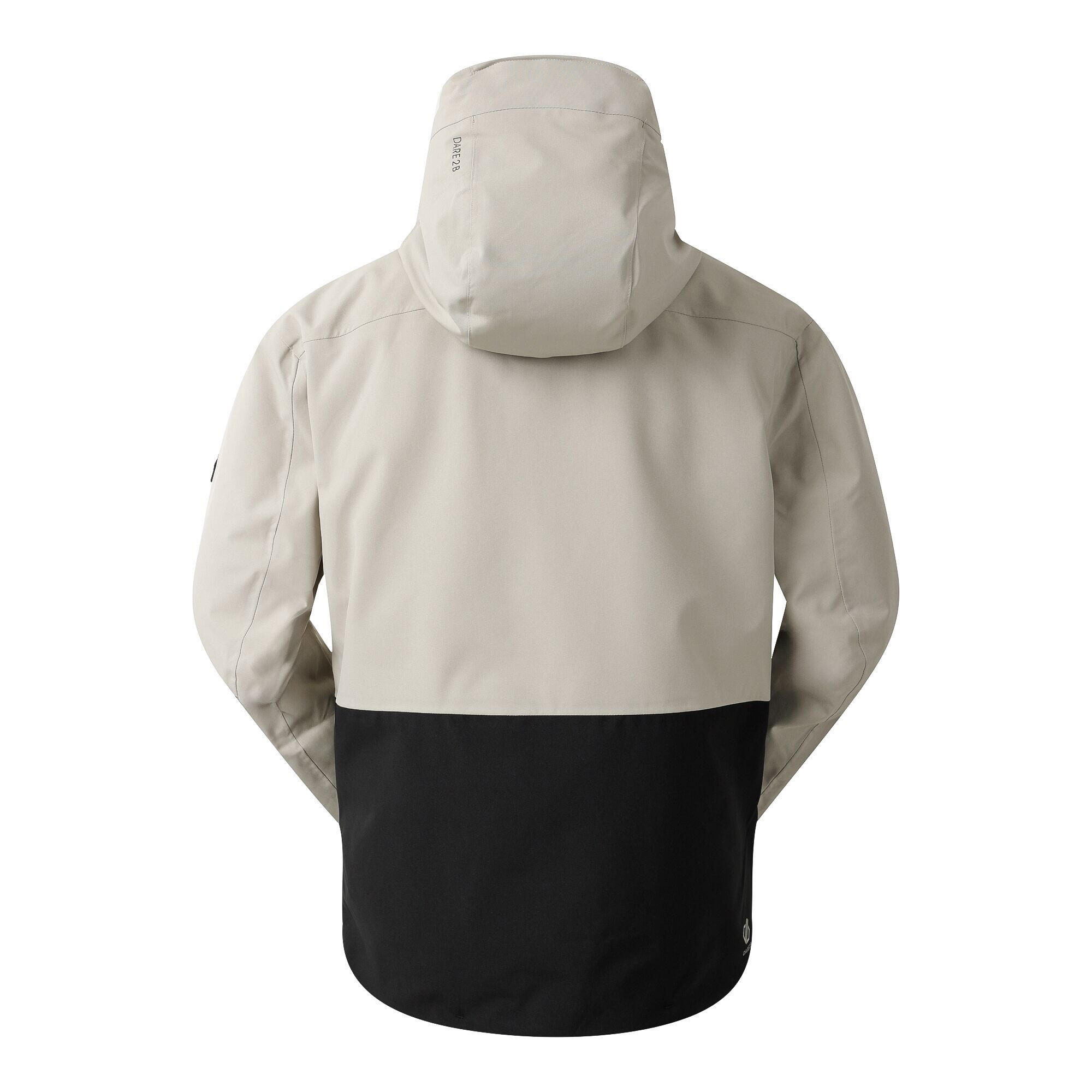 Mens Edge III Ski Jacket (Abbeystone/Black) 2/5
