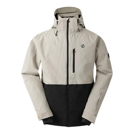 Blouson De Ski EDGE Homme (Blanc Cassé / Noir)
