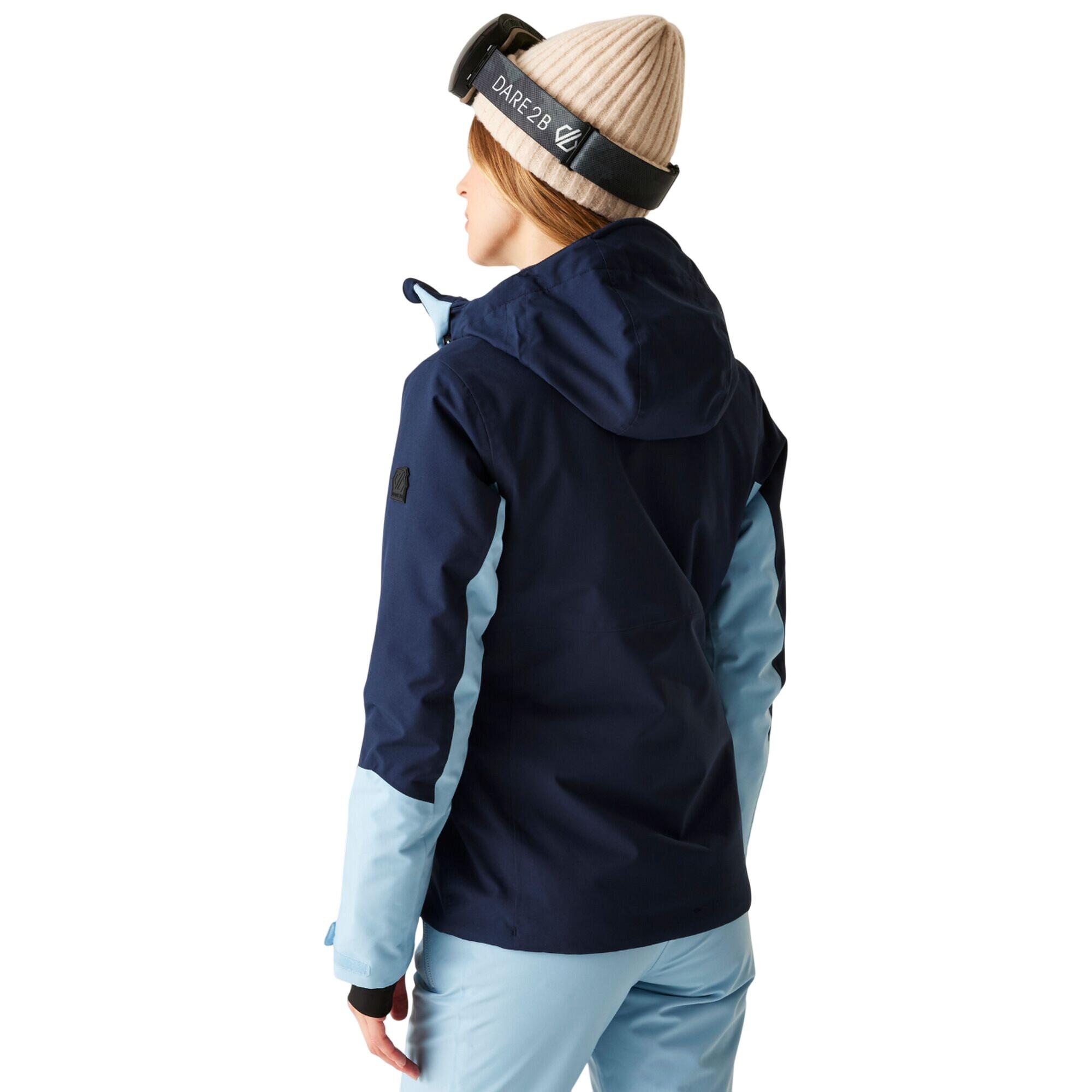 Blouson De Ski Imperméable FLURRY Femme (Bleu Marine) 4/5