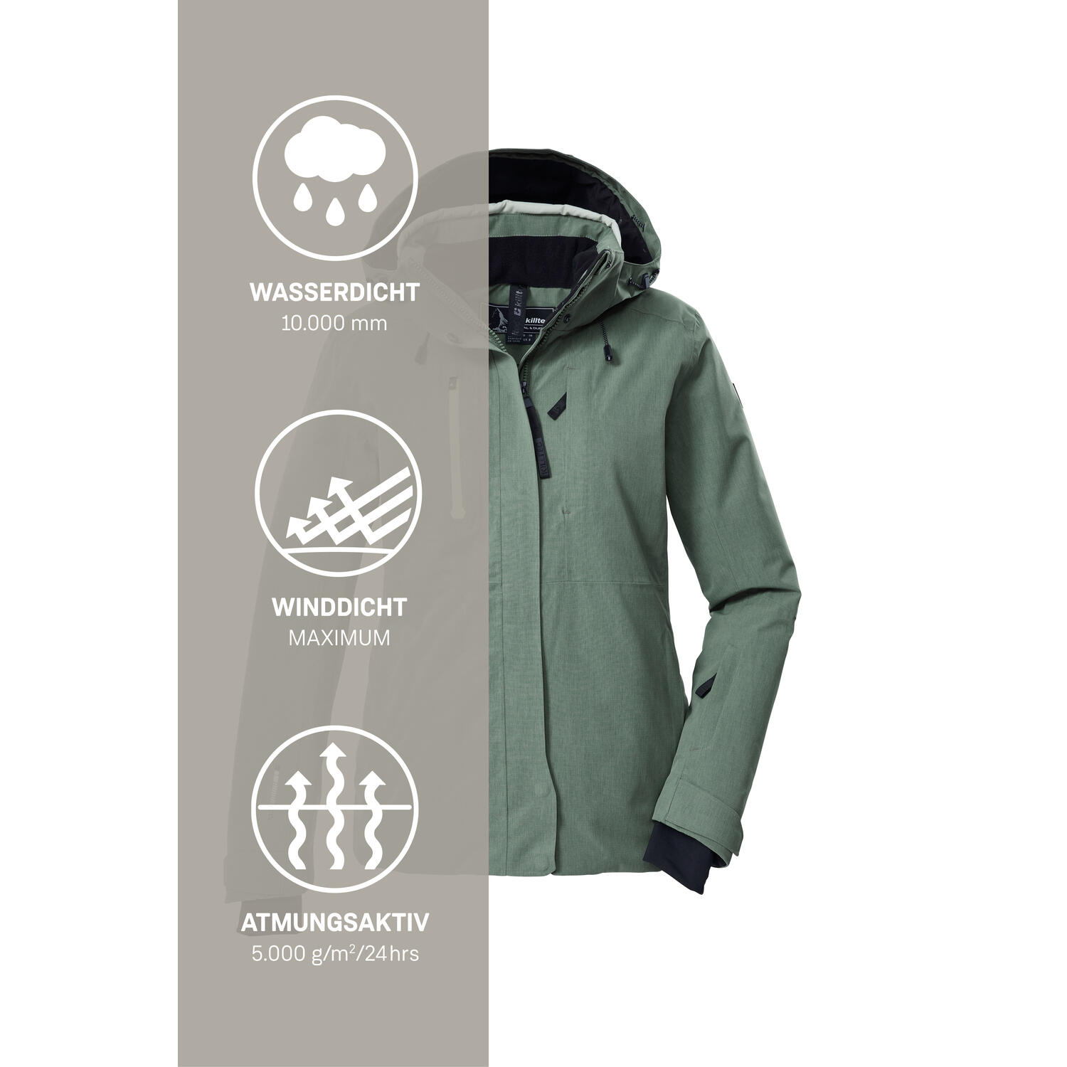Damen Skijacke KSW 35 WMN SKI JCKT 7/7