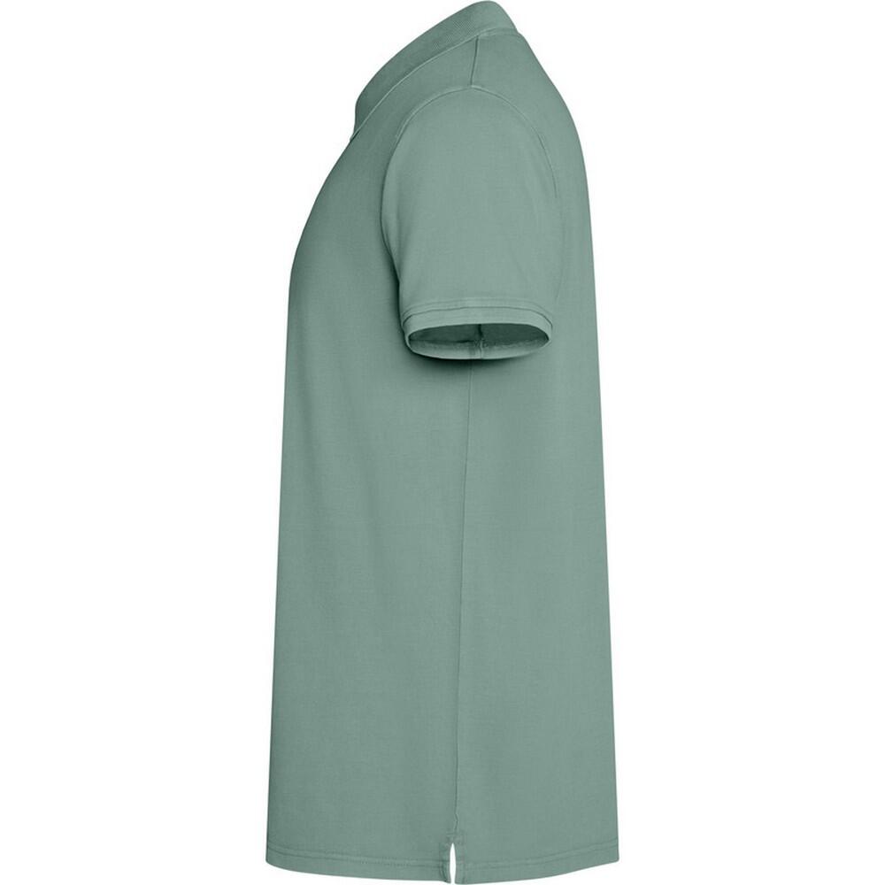 Polo Manches Courtes COBAIN Adulte (Vert Foncé) 3/4