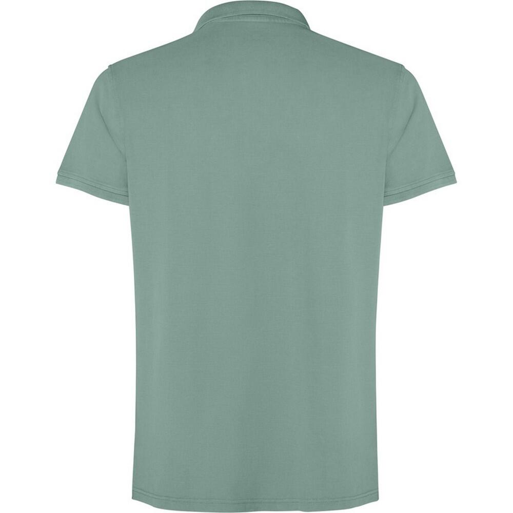 Polo Manches Courtes COBAIN Adulte (Vert Foncé) 2/4