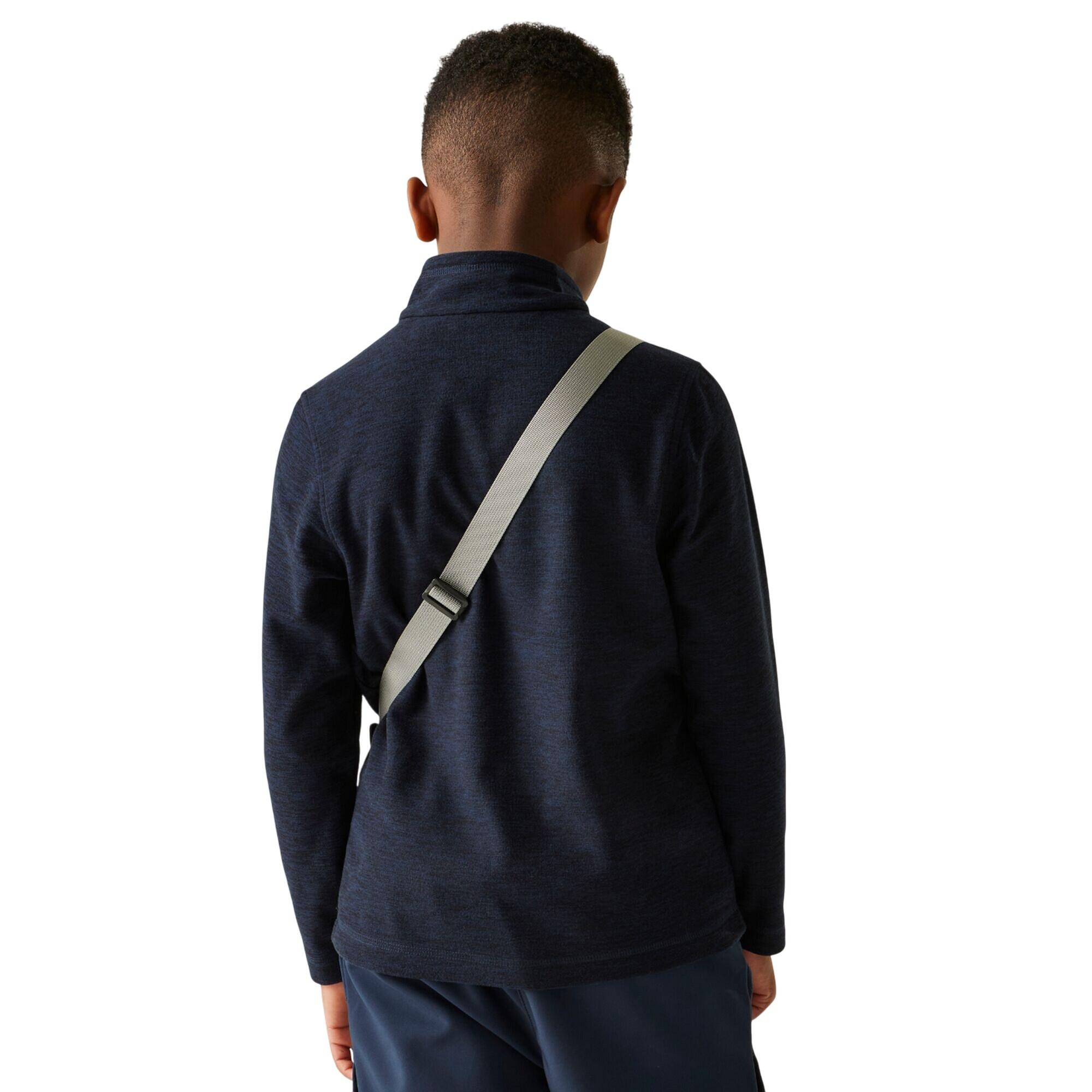 Felpa In Pile Bambini Regatta Hot Shot Blu Navy 2/4