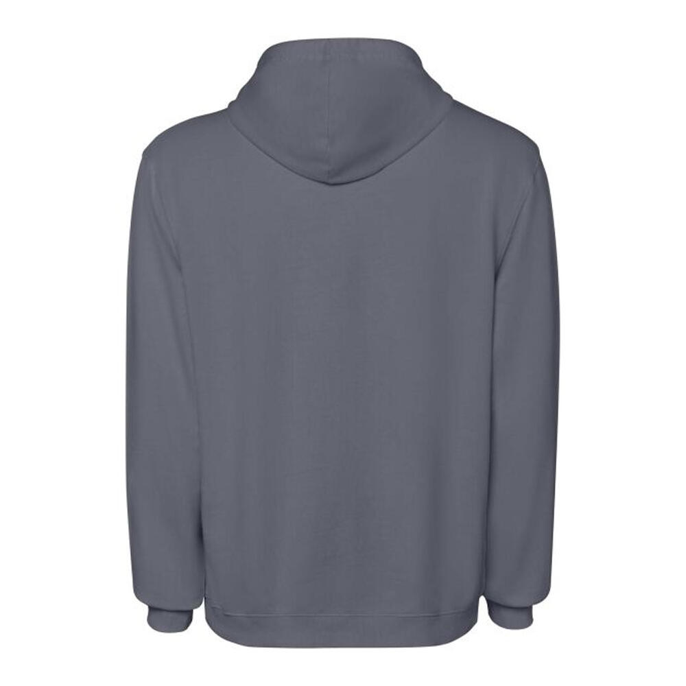 Felpa Con Cappuccio Adulto Unisex Roly Kenia Grigio Scuro 2/2