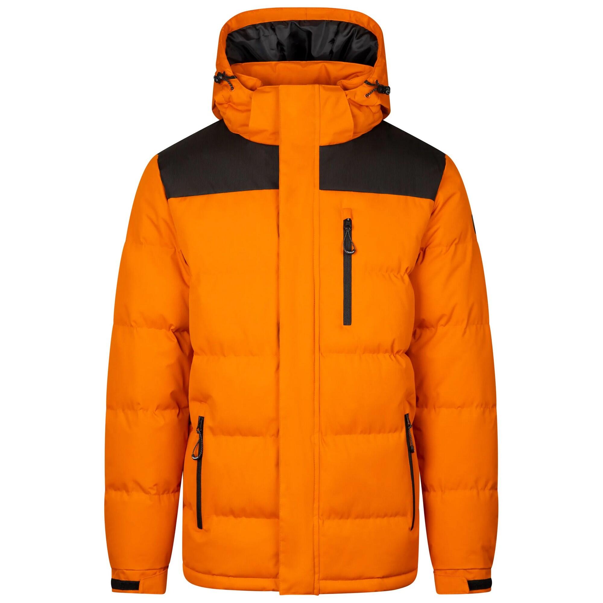 TRESPASS Mens Ahmor Padded Jacket (Spice Orange)