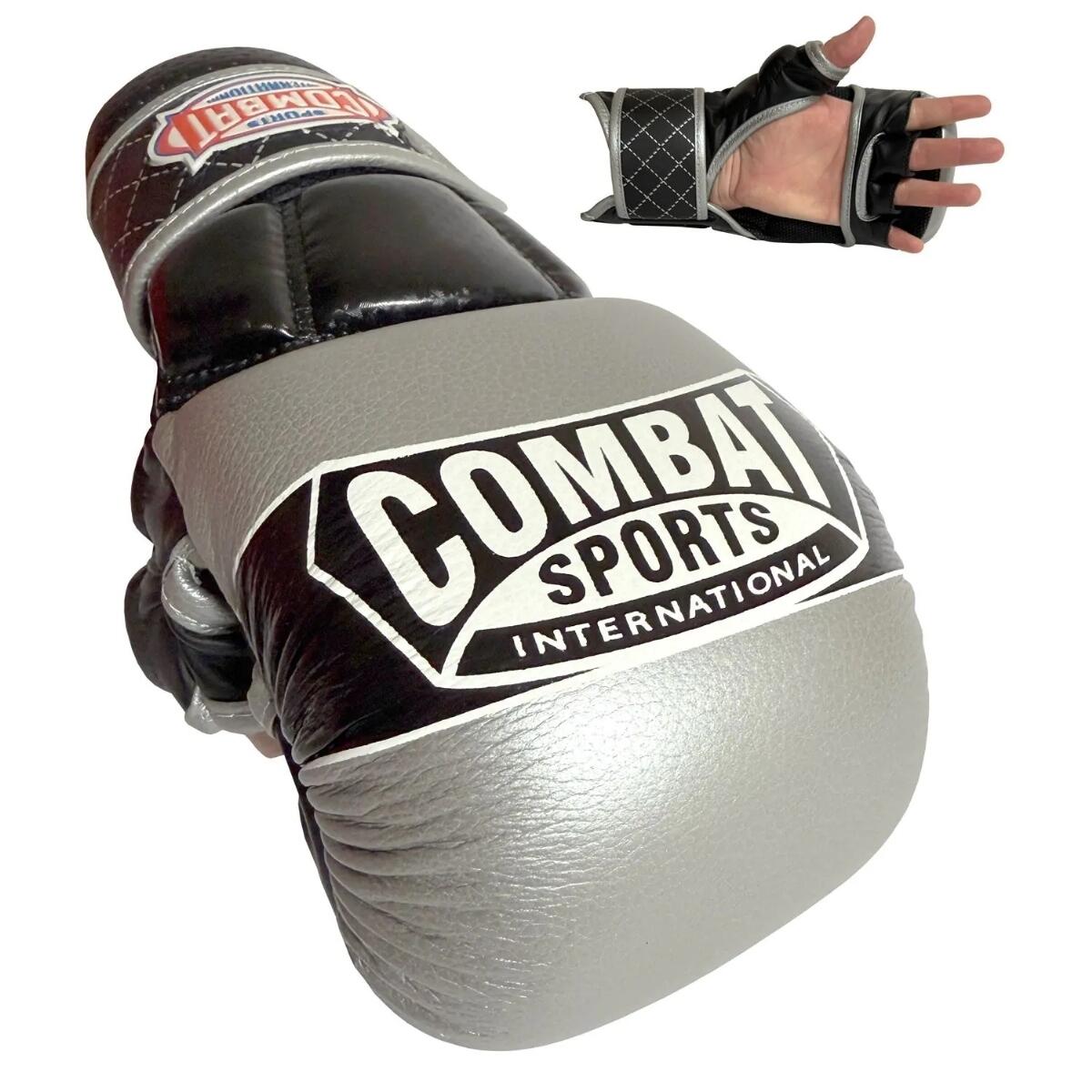 Gants MMA Max Strike Combat Sports - Argent - XL 1/7