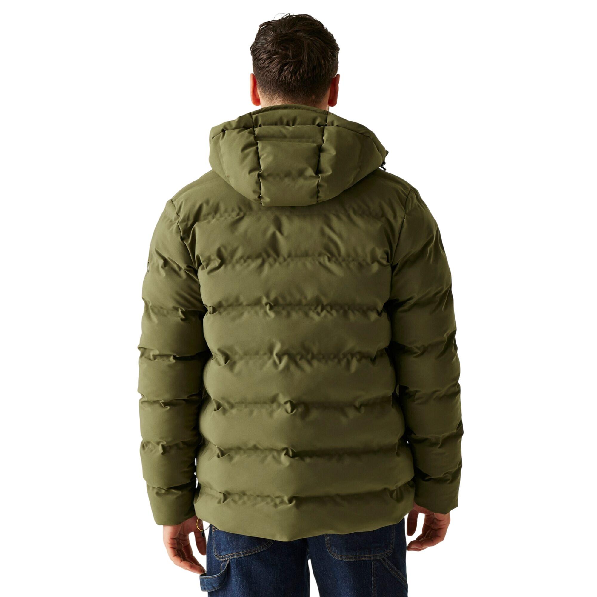 Veste Imperméable ALTORO Homme (Vert Kaki Foncé) 4/5