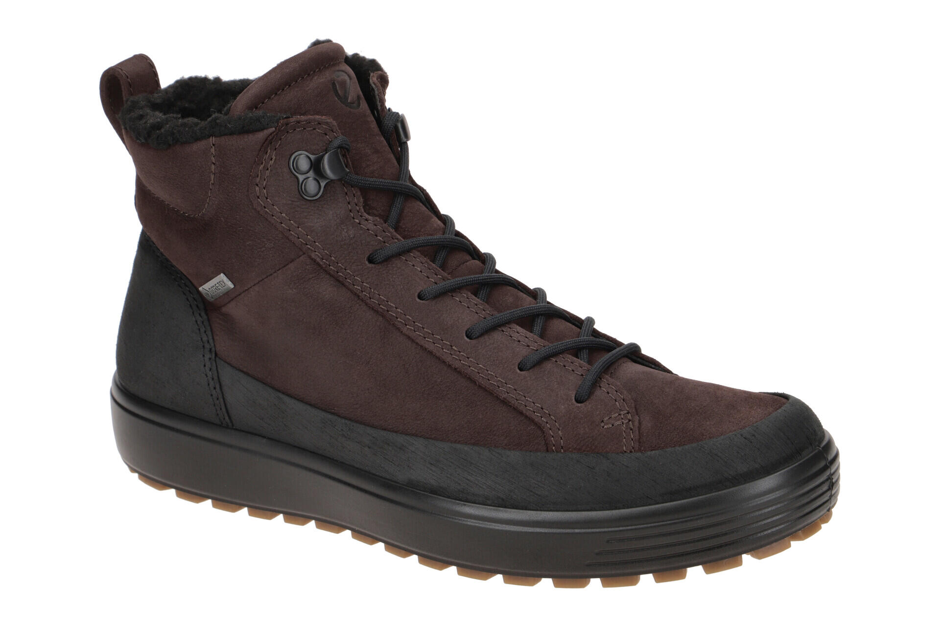 Ecco Soft 7 Tred Stiefel braun schwarz GORE-TEX 450434 1/7