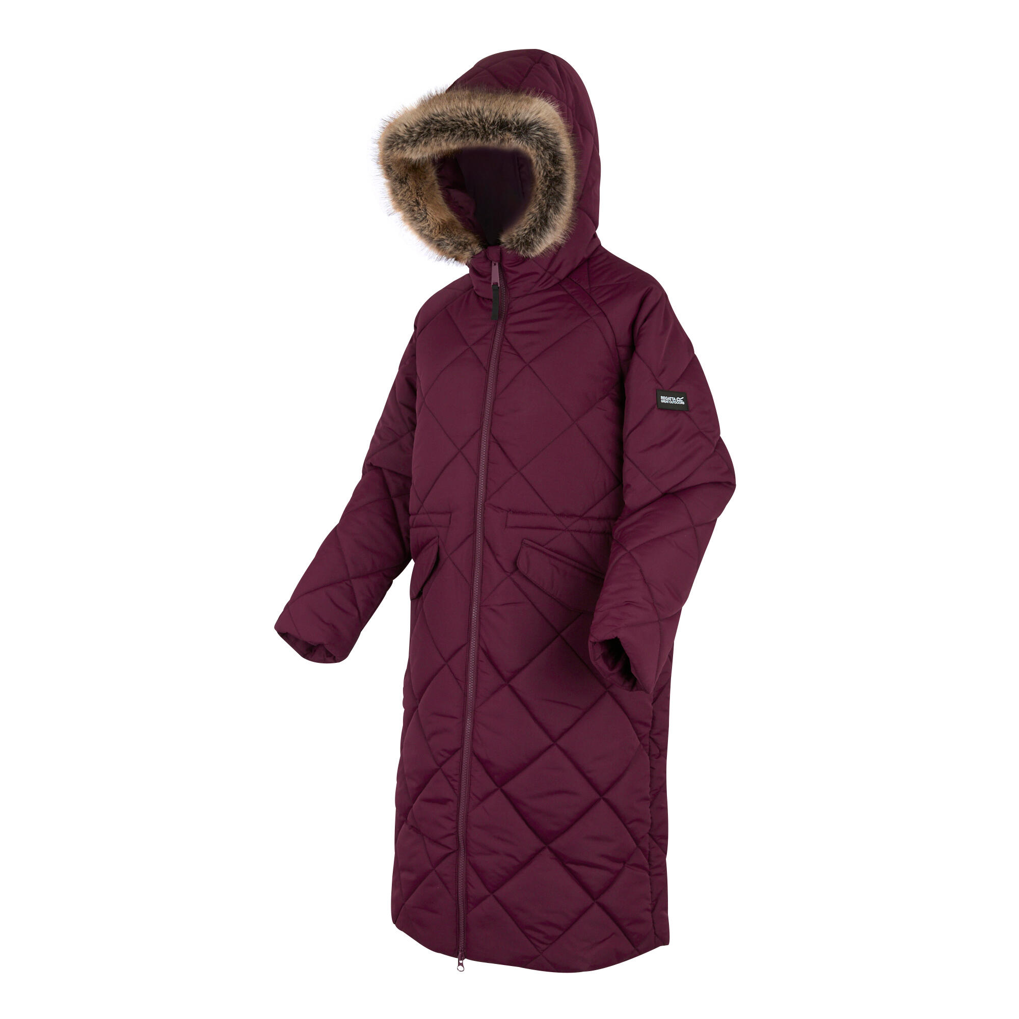 Veste Matelassée FREYLA Femme (Figue) 3/5