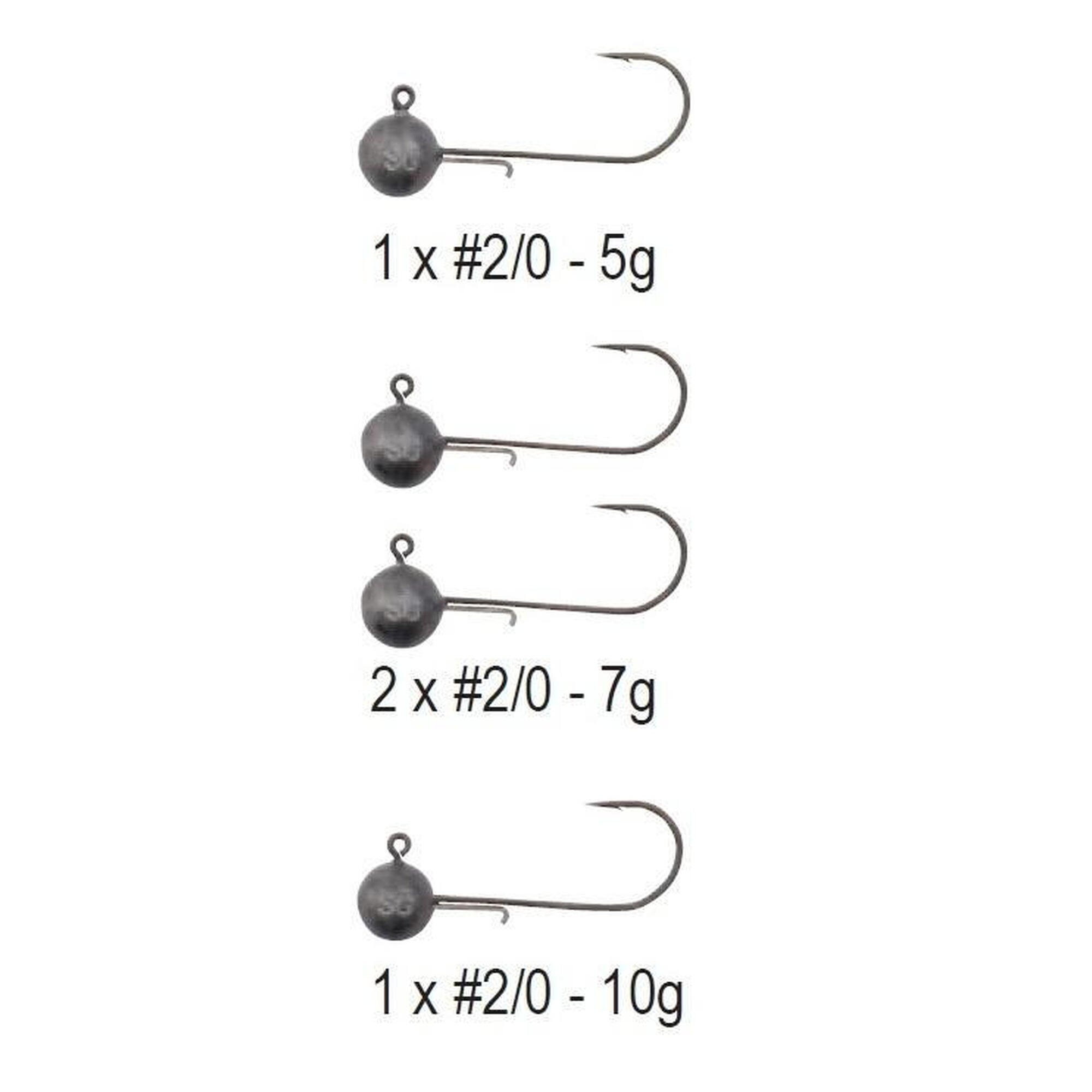 SET NALUCI SAVAGE GEAR CANNIBAL M 20 BUC / SET