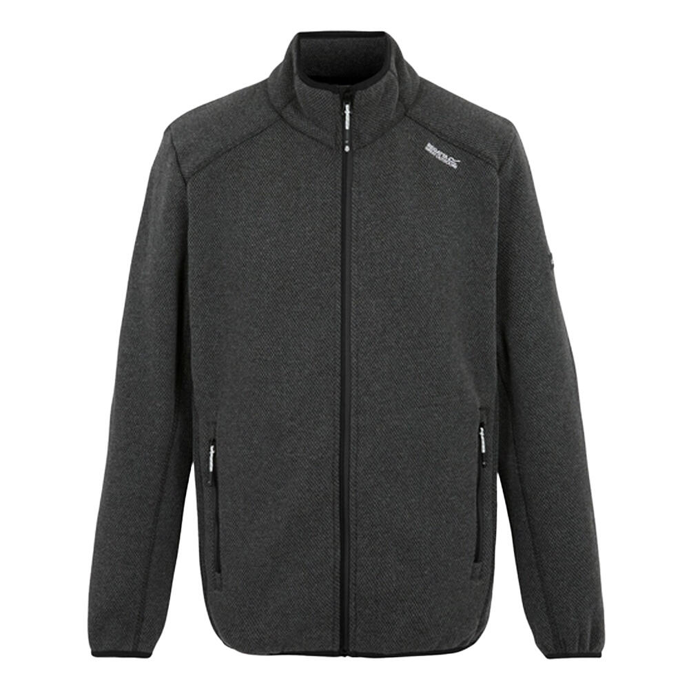 REGATTA Mens Torrens Full Zip Fleece Jacket (Black)