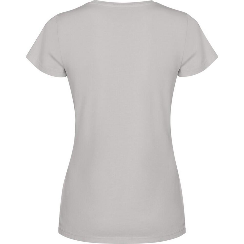 Dames Fiyi Tshirt met korte mouwen (Grijs) 2/4