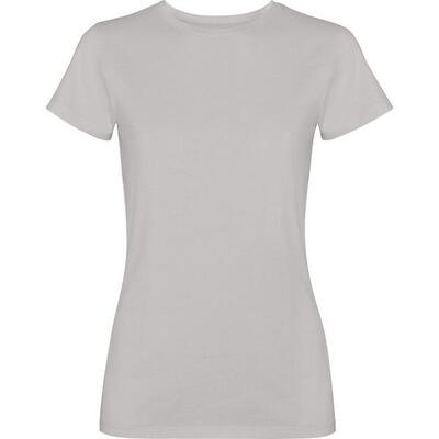 Dames fiyi tshirt met korte mouwen (geel)