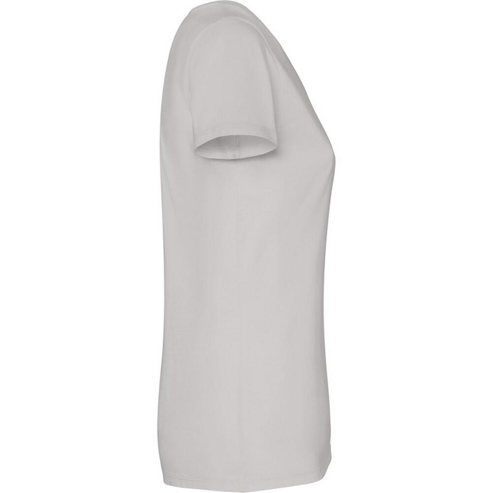 Dames Fiyi Tshirt met korte mouwen (Grijs) 4/4