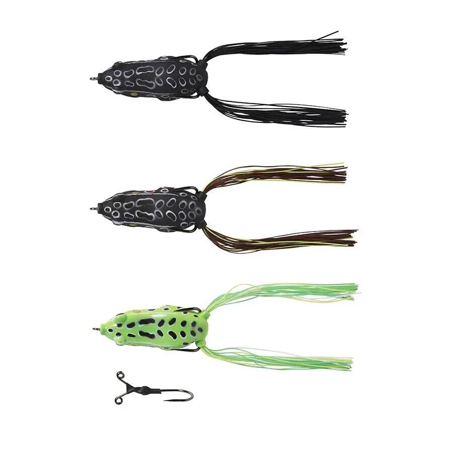 Appât de pêche Savage Gear 3D Walk Frog Marron 4/10