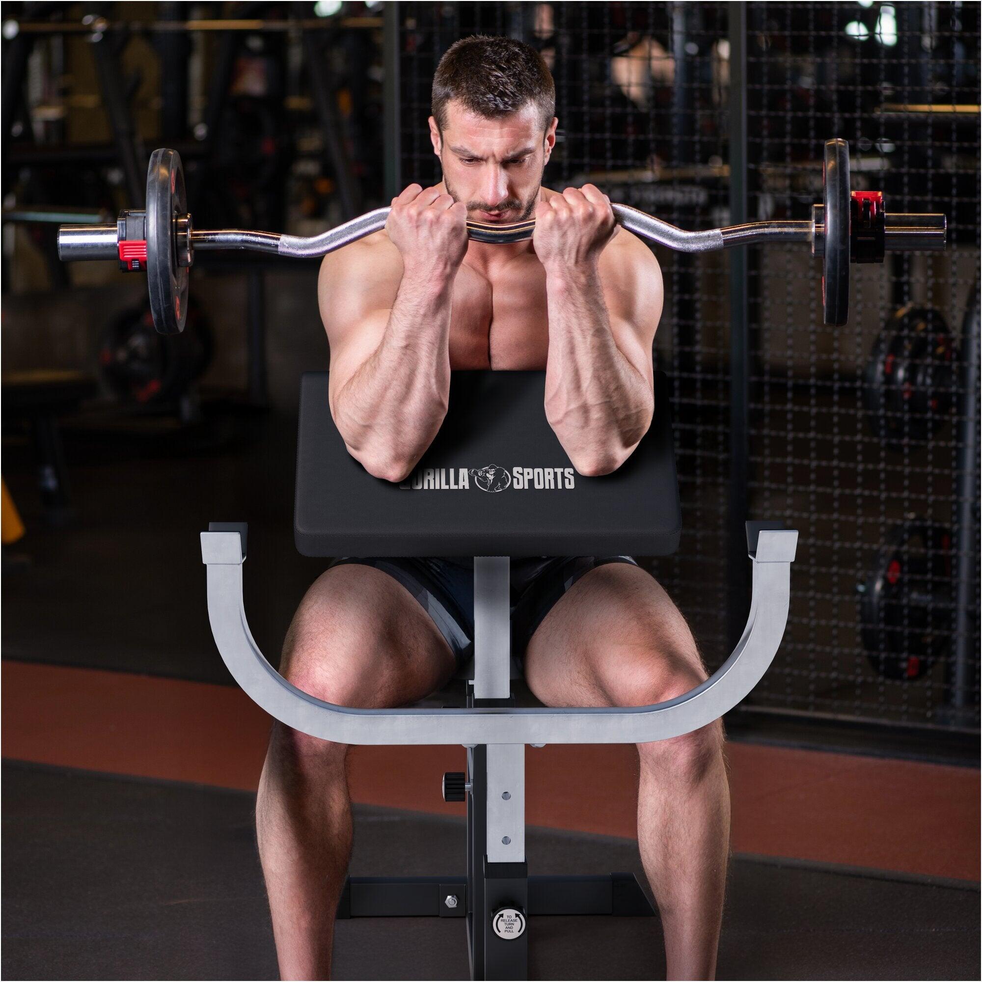Banc de musculation pour biceps 2/7
