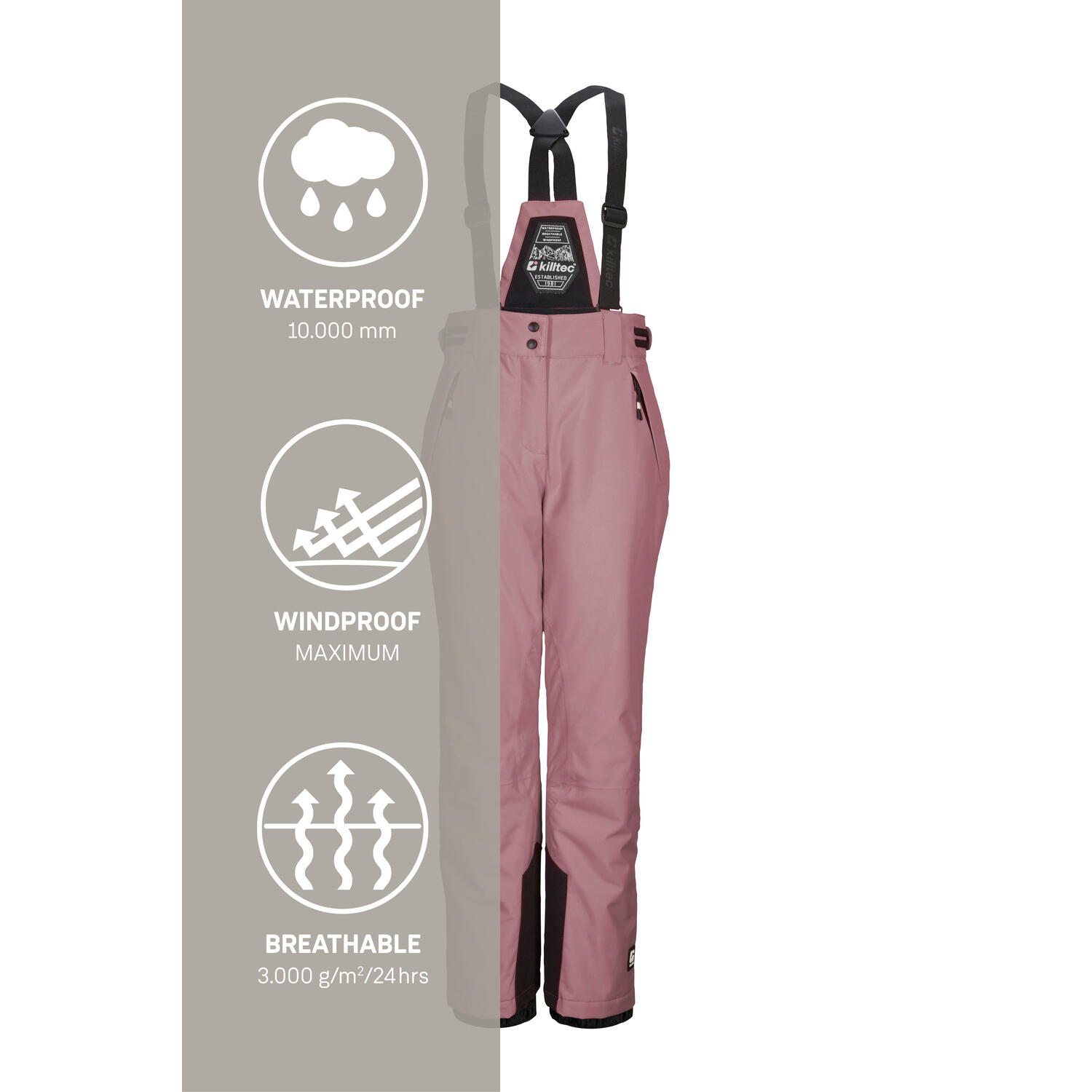 Kinder Skihose KSW 213 GRLS SKI PNTS 6/6