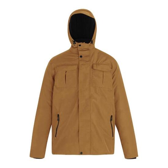 Veste imperméable EAMONT Homme marron Isotex15000 capuche