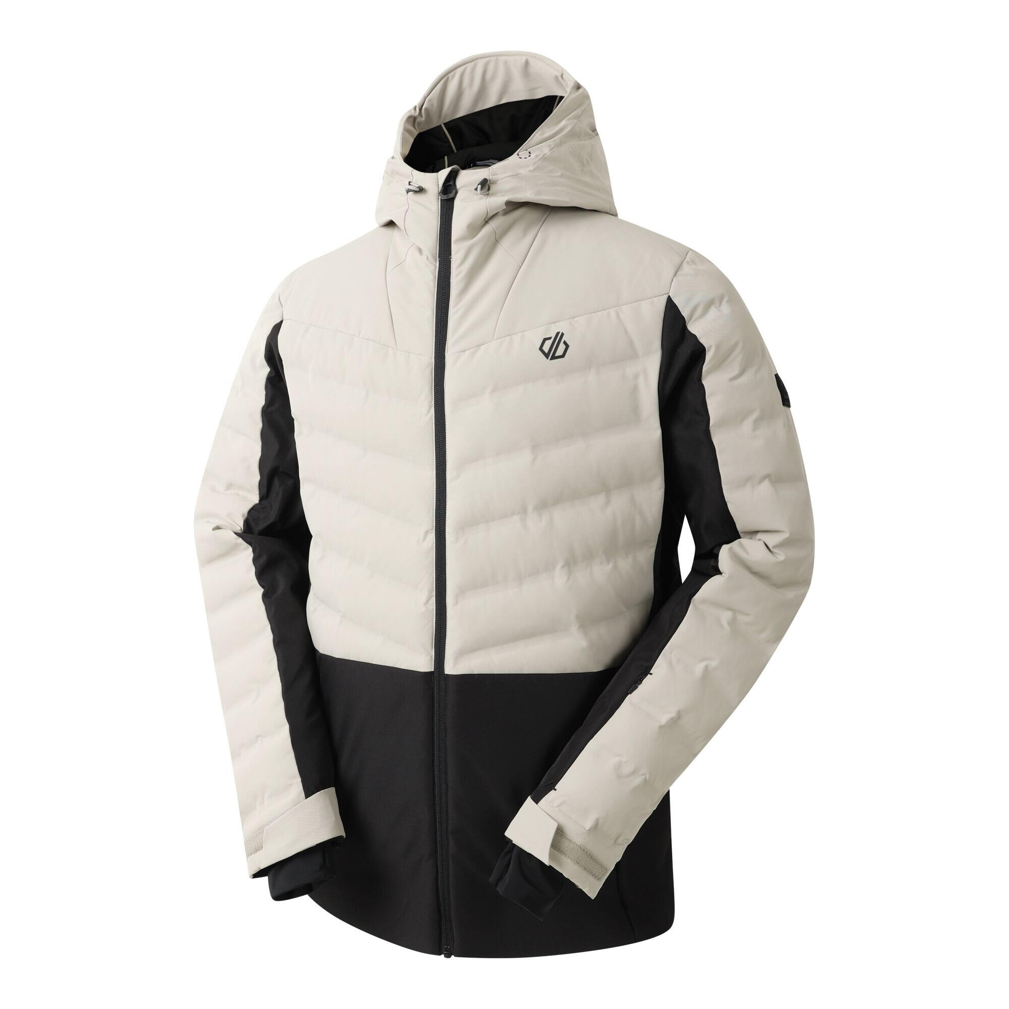 Blouson De Ski OLLIE Homme (Blanc Cassé / Noir) 3/5