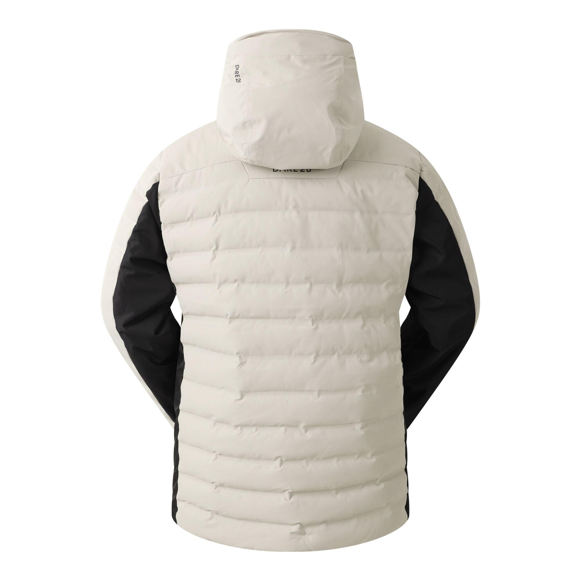 Blouson De Ski OLLIE Homme (Blanc Cassé / Noir) 2/5