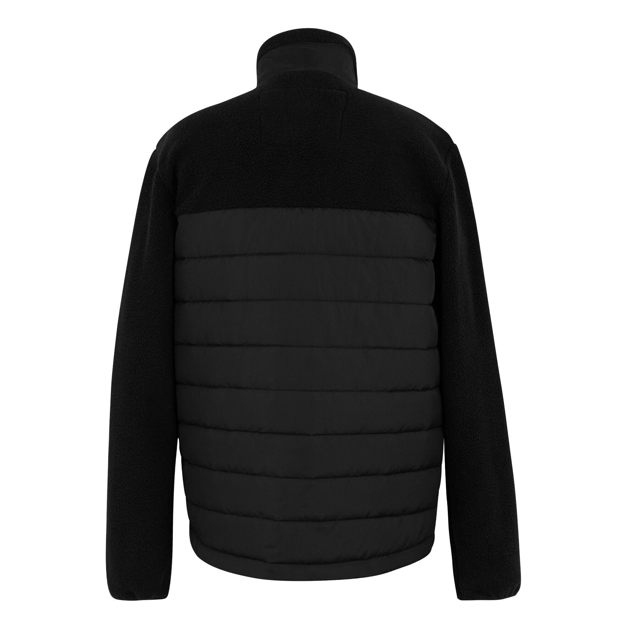 "Frankie" Hybridjacke für , Durchgehender Reißverschluss, Teddyfleece Herren 2/5