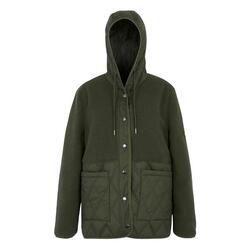 Veste Motif/style Matelassé MIKAYLA Femme (Kaki Foncé)